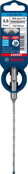 8000859523 - Detailbild4_Hammerbohrer Expert SDS plus-7X D.3,5mm Arbeits-L.100mm L.165mm BOSCH