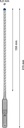 8000859525 - Detailbild4_Hammerbohrer Expert SDS plus-7X D.5mm Arbeits-L.150mm L.215mm BOSCH