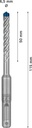 8000859536 - Detailbild5_Hammerbohrer Expert SDS plus-7X D.6,5mm Arbeits-L.50mm L.115mm BOSCH