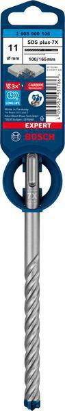 8000859547 - Detailbild5_Hammerbohrer Expert SDS plus-7X D.11mm Arbeits-L.100mm L.165mm BOSCH