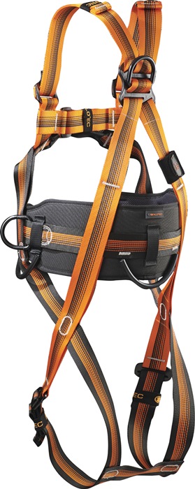 4000385701 - Detailbild_Auffanggurt Falc Stand.EN361:2002,EN358:2018 schwarz/orange/anthrazit f.Gr.M/XXL