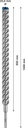 8000859568 - Detailbild2_Hammerbohrer Expert SDS plus-7X D.25mm Arbeits-L.950 L.1000mm BOSCH