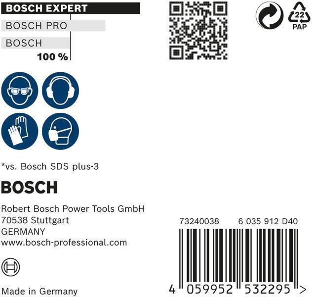 8000859569 - Detailbild5_Hammerbohrer Expert SDS plus-7X D.4mm Arbeits-L.50mm L.115mm 10 St.BOSCH