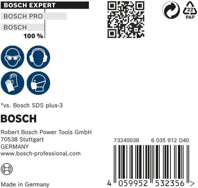 8000859570 - Detailbild4_Hammerbohrer Expert SDS plus-7X D.6mm Arbeits-L.200mm L.265mm 10 St.BOSCH
