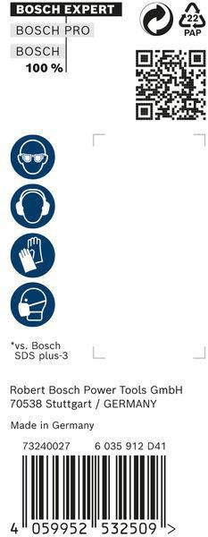 8000859573 - Detailbild5_Hammerbohrer Expert SDS plus-7X D.16mm Arbeits-L.200mm L.265mm 10 St.BOSCH