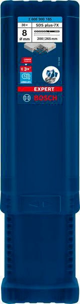 8000859575 - Detailbild4_Hammerbohrer Expert SDS plus-7X D.8mm Arbeits-L.200mm L.265mm 30 St.BOSCH