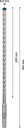 8000859575 - Detailbild5_Hammerbohrer Expert SDS plus-7X D.8mm Arbeits-L.200mm L.265mm 30 St.BOSCH