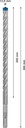 8000859577 - Detailbild4_Hammerbohrer Expert SDS plus-7X D.12mm Arbeits-L.200mm L.265mm 30 St.BOSCH