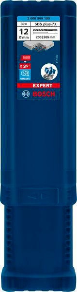 8000859577 - Detailbild5_Hammerbohrer Expert SDS plus-7X D.12mm Arbeits-L.200mm L.265mm 30 St.BOSCH