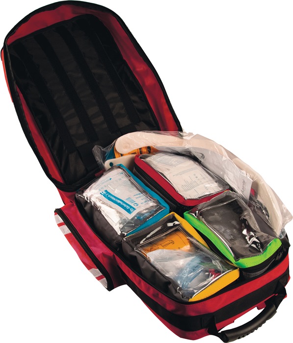 4000386011 - Detailbild_Rettungsrucksack ultraRESCUE LITE B270xH450xT180ca.mm rot Erste Hilfe ULTRAMEDIC