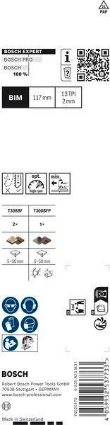 8000859685 - Detailbild3_Stichsägeblatt-Set EXPERT Hardwood 2-side clean T308BF/BFP 2tlg. Werkstoffd.50mm