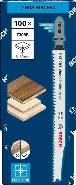 8000859687 - Detailbild_Stichsägeblatt EXPERT Wood 2-side clean T 308 B L.117mm HCS 100 St. BOSCH