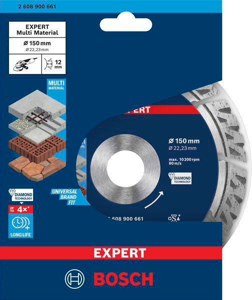 8000859737 - Detailbild4_Diamanttrennscheibe EXPERT MultiMaterial D.150mm 22,23mm Schnitt-B.2,4mm BOSCH