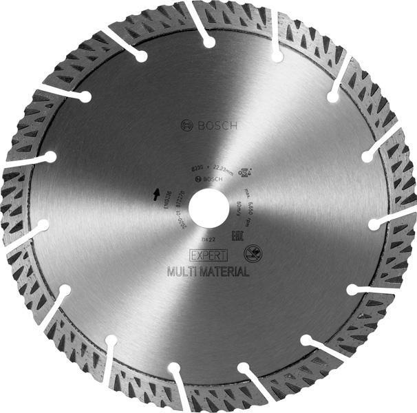 8000859739 - Detailbild5_Diamanttrennscheibe EXPERT MultiMaterial D.230mm 22,23mm Schnitt-B.2,4mm BOSCH