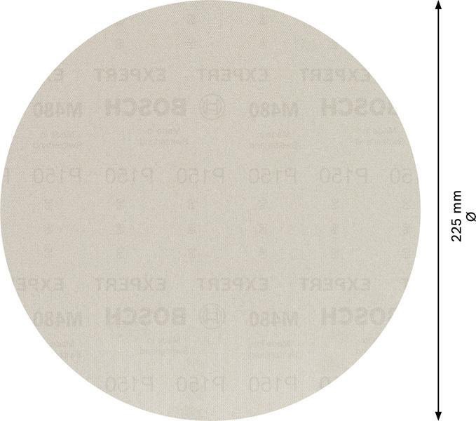 8000859768 - Detailbild5_Netzschleifscheibe Expert M480 D.225mm Körnung 150 f.Trockenbauschl. 25St. BOSCH