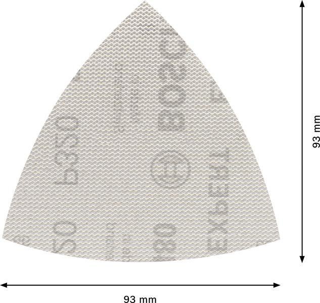 8000859779 - Detailbild5_Netzschleifscheibe EXPERT M480 Abm.93mm Körnung 320 f.Deltaschleifer 5 St. BOSCH