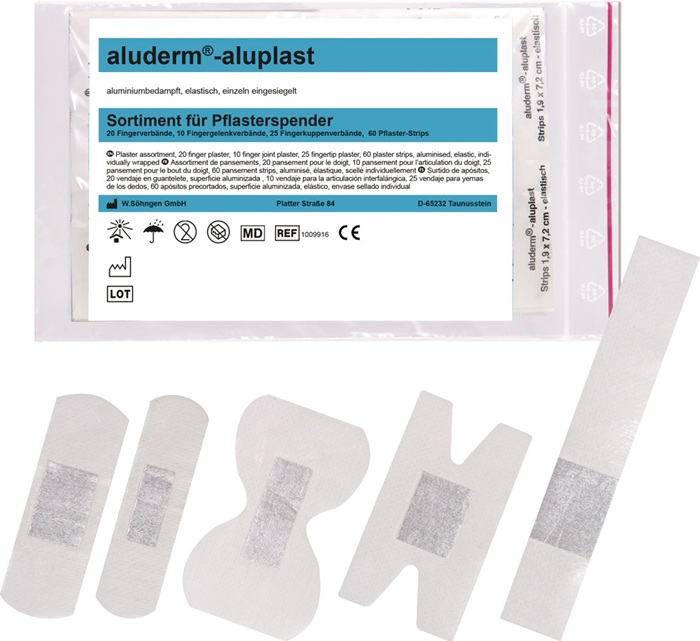 4000386100 - Detailbild_Pflasterspender aluderm-aluplast B160xH122xT57ca.mm SÖHNGEN