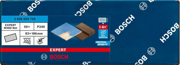 8000859814 - Detailbild_Netzschleifscheibe EXPERT M480 Abm.93x186mm Körnung 240 f.Exzenterschl. 50 St.