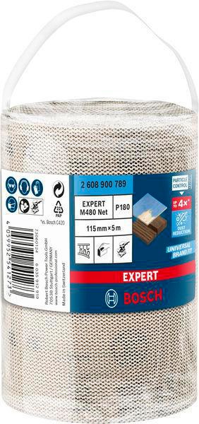 8000859845 - Detailbild_Schleifnetzrolle EXPERT M480 B.115mm L.5m Körnung 180 f.Handschleifen BOSCH