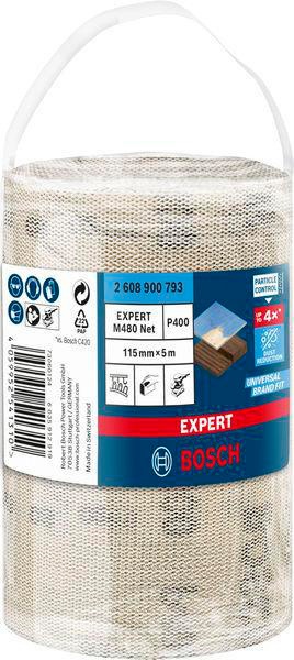 8000859849 - Detailbild5_Schleifnetzrolle EXPERT M480 B.115mm L.5m Körnung 400 f.Handschleifen BOSCH