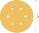 8000859873 - Detailbild_Schleifpapier EXPERT C470 D.150mm Körnung 120 6Löcher f.Exzenterschl.5 St. BOSCH