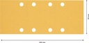 8000859892 - Detailbild5_Schleifpapier EXPERT C470 Abm.93x230mm Körnung 120 8Löcher 10 St. BOSCH