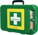 4000386483 - Detailbild_Erste Hilfe Koffer First-Aid-Kits B300xH420xT118ca.mm grün CEDERROTH