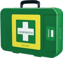 4000386483 - Detailbild2_Erste Hilfe Koffer First-Aid-Kits B300xH420xT118ca.mm grün CEDERROTH
