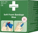 4000386486 - Detailbild2_Soft Foam Bandage selbsthaftend elastisch,blau Rl.6cmx2m CEDERROTH