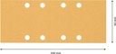 8000859927 - Detailbild2_Schleifpapier EXPERT C470 Abm.93x230mm Körnung 100 8Löcher 10 St. BOSCH