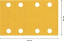 8000859939 - Detailbild3_Schleifpapier EXPERT C470 Abm.80x133mm Körnung 240 8Löcher 10 St. BOSCH