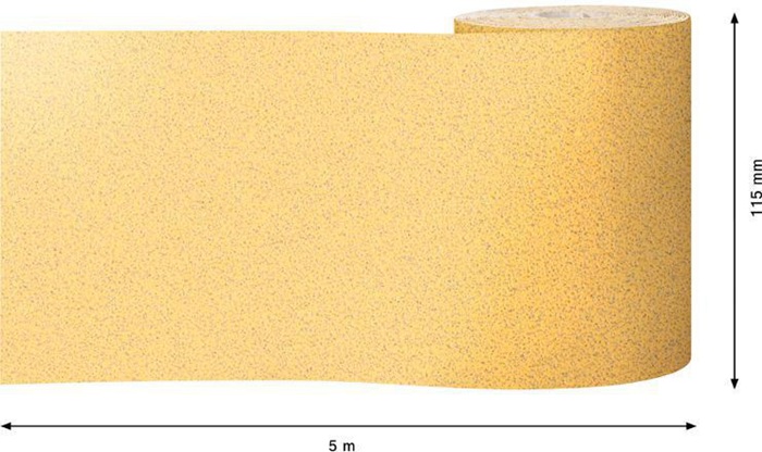 8000859954 - Detailbild_Schleifpapierrolle EXPERT C470 B.115mm L.5m Körnung 80 f.Handschleifen BOSCH