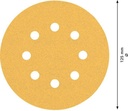 8000859967 - Detailbild_Schleifpapier EXPERT C470 D.125mm Körnung 100 8Löcher f.Exzenterschleifer 50 St.
