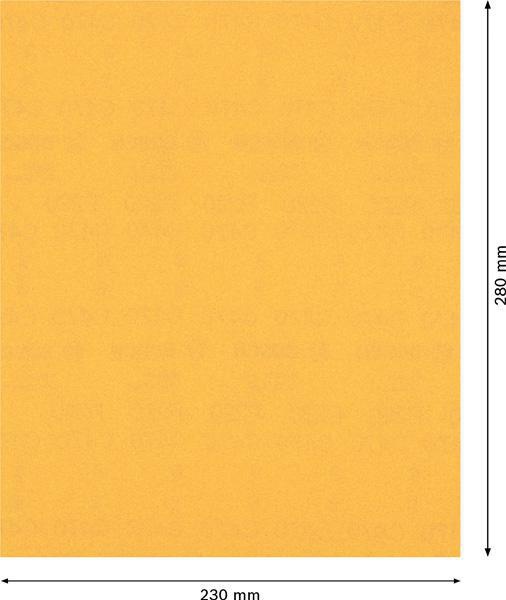 8000860020 - Detailbild_Schleifpapier EXPERT C470 Abm.230x280 Körnung 220 f.Handschleifen BOSCH