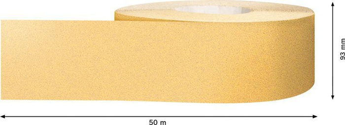 8000860025 - Detailbild3_Schleifpapierrolle EXPERT C470 B.93mm L.50m Körnung 60 f.Handschleifen BOSCH