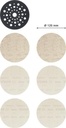 8000860117 - Detailbild_Schleifnetz-Set EXPERT M480 7tlg. D.125mm Körnung 2x 80/120/180 BOSCH