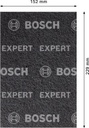 8000860127 - Detailbild5_Vliespad EXPERT N880 Abm.152x229mm schwarz Medium S f.Handschleifen BOSCH