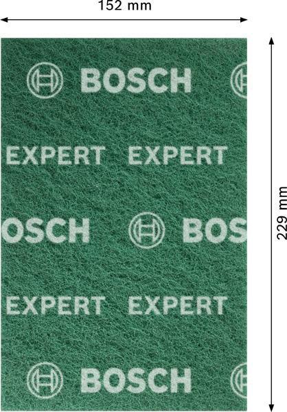8000860131 - Detailbild4_Vliespad EXPERT N880 Abm.152x229mm grün Allzweck f.Handschleifen BOSCH