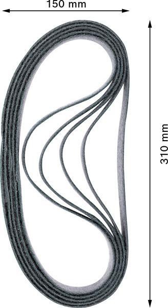 8000860170 - Detailbild_Schleifband EXPERT N470 B.40mm L.760mm fein f.Bandschleifer 10 St. BOSCH