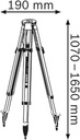 8000882894 - Detailbild_Baustativ BT 170 HD Arbeits-H.107-165cm 5/8Zoll Gewinde BOSCH