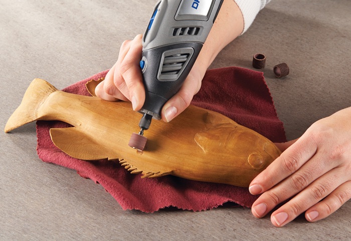 8000882926 - Detailbild_Schleifband DREMEL® Arbeits-D.13mm Körnung 60 m.Schleifdorn BOSCH