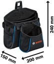 8000882951 - Detailbild3_Gürteltasche GWT 2 LxBxH 20x15x20mm G.0,5kg max.Belastung 5kg BOSCH