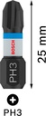 8000882967 - Detailbild_Bits PRO PH3 L.25mm 2St. BOSCH