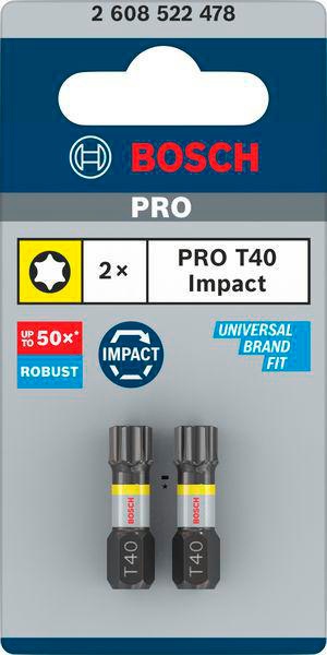 8000882974 - Detailbild_Bits PRO T40 L.25mm 2St. BOSCH