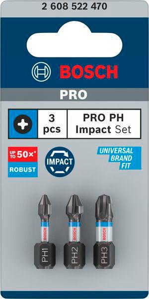 8000882989 - Detailbild4_Bits PRO PH1-3 L.25mm 3St. BOSCH