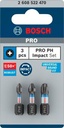 8000882989 - Detailbild4_Bits PRO PH1-3 L.25mm 3St. BOSCH