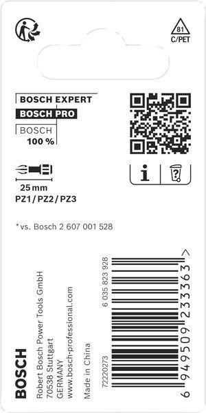8000882990 - Detailbild2_Bits PRO PZ1-3 L.25mm 3St. BOSCH