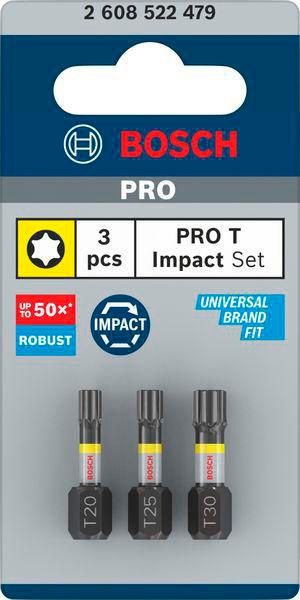 8000882991 - Detailbild2_Bits PRO T20/25/30 L.25mm 3St. BOSCH