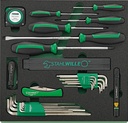 8001414448 - Detailbild2_Werkstattwa. 93/157QR B877xT481xH1000mm 500kg 6 Schubl.157tlg.Stahlbl.STAHLWILLE