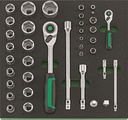 8001414448 - Detailbild3_Werkstattwa. 93/157QR B877xT481xH1000mm 500kg 6 Schubl.157tlg.Stahlbl.STAHLWILLE